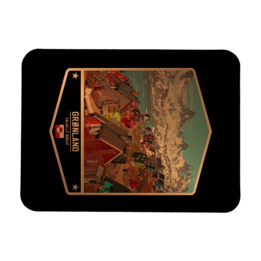 Magnet Flexible Groenland (Horizontal)