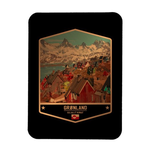 Magnet Flexible Groenland (Vertical)