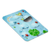 Magnet Flexible Gros arbre et oiseaux volants (Côté Droit)