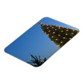 Magnet Flexible Gros et petits arbres de Noël I Coucher de soleil (Côté Gauche)