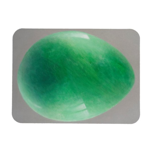 Magnet Flexible Gros Jade Egg (Horizontal)