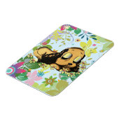 Magnet Flexible gros oeil dormir Chien Chien Chien Chien Chien Chi (Côté Gauche)