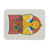 Magnet Flexible Gros Oiseau | Psychedelique (Horizontal)