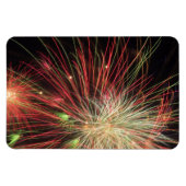 Magnet Flexible Gros plan de l'aimant Fireworks (Horizontal)