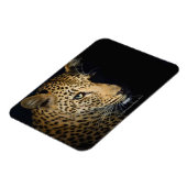 Magnet Flexible Gros plan de Leopard, Grand Kruger National (Côté Gauche)