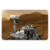Magnet Flexible Gros plan de Mars Curiosity (Horizontal)