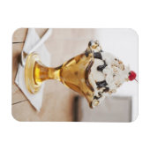 Magnet Flexible Gros plan de soleil avec cerise sur le dessus (Horizontal)