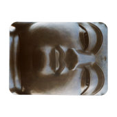 Magnet Flexible Gros plan de statue de Bouddha (Horizontal)