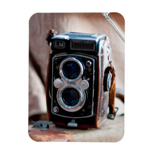 Magnet Flexible Gros plan d'un appareil photo antique