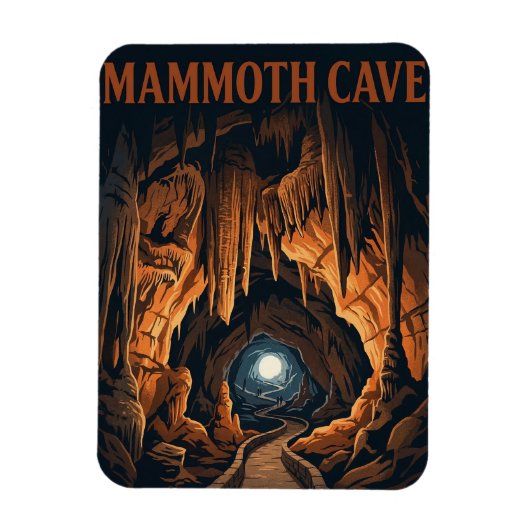 Magnet Flexible Grotte de Mammouth (Vertical)
