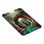 Magnet Flexible Grottes vertes de Jamaïque (Côté Droit)