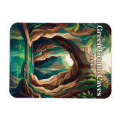Magnet Flexible Grottes vertes de Jamaïque (Horizontal)