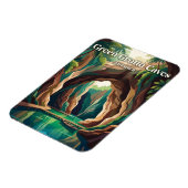 Magnet Flexible Grottes vertes de Jamaïque (Côté Gauche)