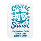 Magnet Flexible Groupe de squad Amis Porte Cabine personnalisée (Vertical)