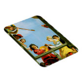 Magnet Flexible Groupe musical sur Balcon Art Art Néerlandais Pein (Côté Droit)