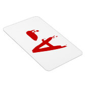 Magnet Flexible Groupe sanguin A - Hôpital d'horreur négatif (Côté Droit)