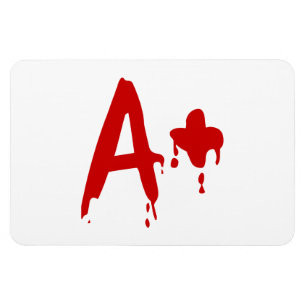 Magnet Flexible Groupe sanguin A+ Positif #Hôpital d'horreur