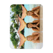 Magnet Flexible Groupe Sur La Plage (Vertical)