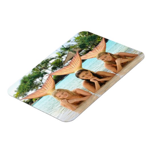 Magnet Flexible Groupe Sur La Plage (Côté Gauche)