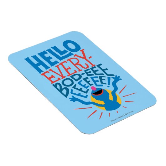 Magnet Flexible Grover Hello (Côté Droit)