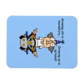 Magnet Flexible Growing Up est un Humour facultatif (Horizontal)