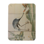 Magnet Flexible Grues, pins et bambou (Vertical)