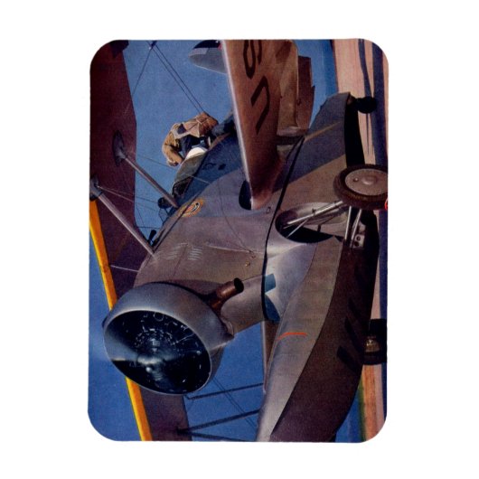 Magnet Flexible Grumman F-2, 1939 (Vertical)