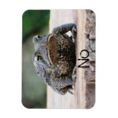 Magnet Flexible Grumpy Old Toad (Vertical)