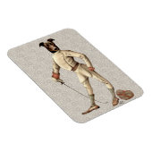 Magnet Flexible Gryhound Fencer en crème Full 2 (Côté Droit)