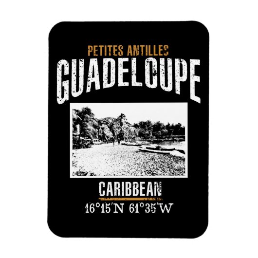 Magnet Flexible Guadeloupe (Vertical)