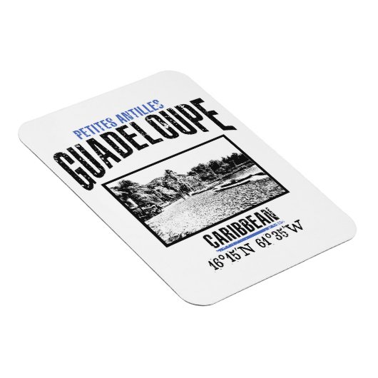 Magnet Flexible Guadeloupe (Côté Droit)