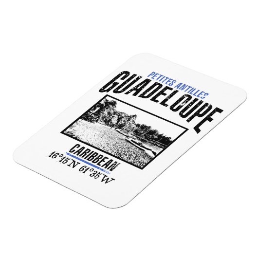 Magnet Flexible Guadeloupe (Côté Gauche)