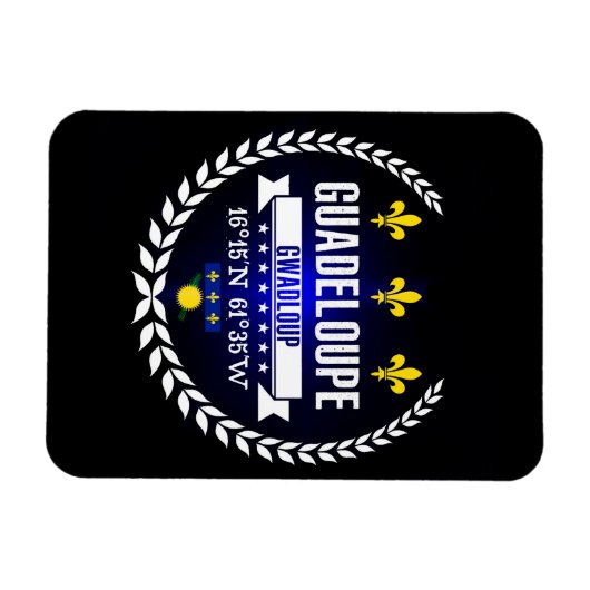 Magnet Flexible Guadeloupe (Horizontal)