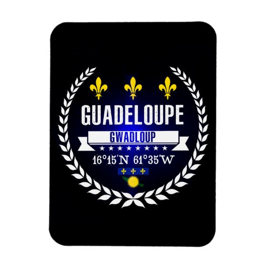 Magnet Flexible Guadeloupe (Vertical)