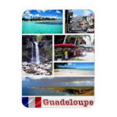 Magnet Flexible Guadeloupe - Mosaïque - (Vertical)