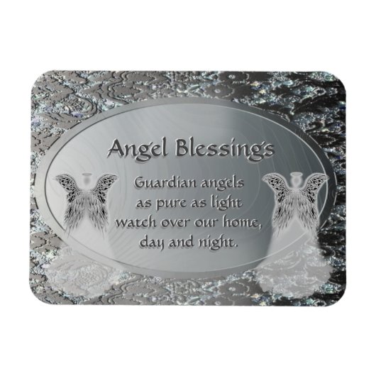 Magnet Flexible Guardian Angel Blessings (Horizontal)