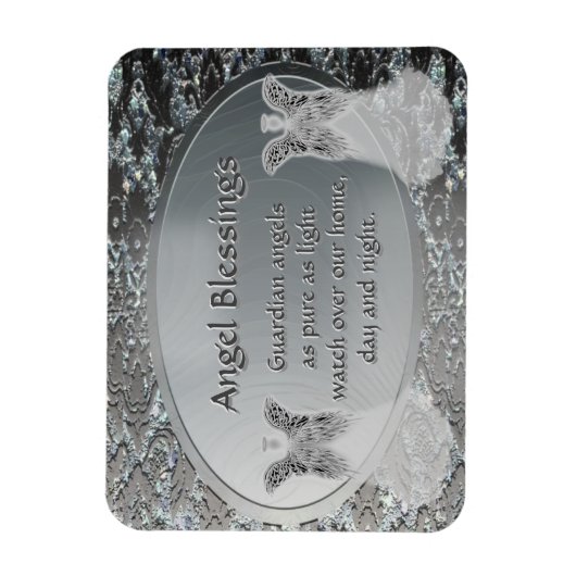 Magnet Flexible Guardian Angel Blessings (Vertical)