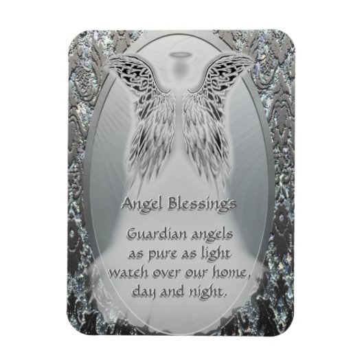 Magnet Flexible Guardian Angel Blessings (Vertical)
