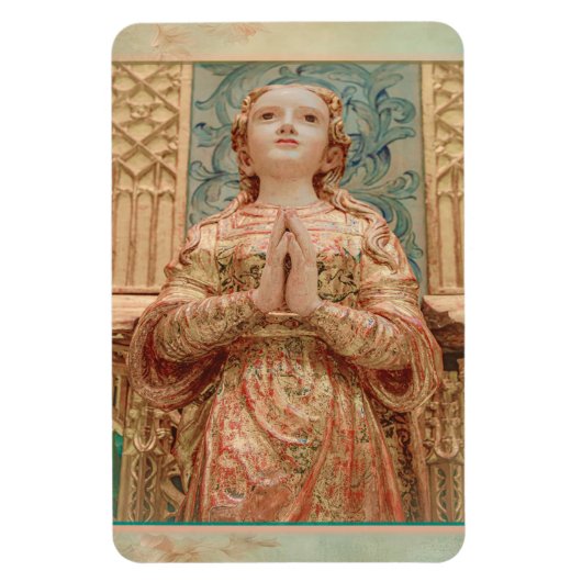 Magnet Flexible Guardian Angel painting (Vertical)