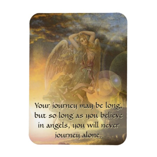 Magnet Flexible Guardian Angel Travel (Vertical)