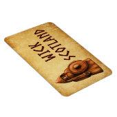 Magnet Flexible Guerrier Viking de Wick en Écosse (Côté Droit)