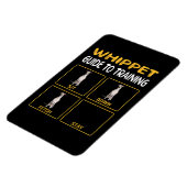 Magnet Flexible guide blanc pour l'entraînement de l'obéissance ch (Côté Gauche)