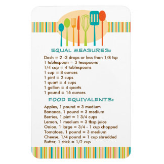 Magnet Flexible Guide pratique de cuisine pour recettes de Cuisine