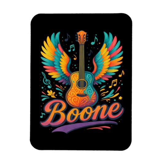 Magnet Flexible Guitare Boone (Vertical)