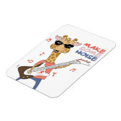 Magnet Flexible Guitare Giraffe Lover Pour Un Bruit (Côté Gauche)