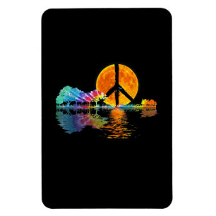 Magnet Flexible Guitare Guitare Lac Shadow Peace Love Guitare
