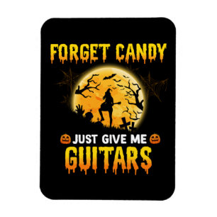 Magnet Flexible Guitare Jouer Sorcière Oublier Bonbons Juste Me Do