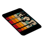 Magnet Flexible Guitare rétro (Côté Droit)