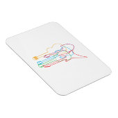 Magnet Flexible Guitares de couleur Electric Acoustic classique ca (Côté Droit)