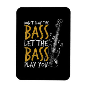 Magnet Flexible Guitariste Laisser Bass Guitar Anniversaire